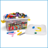 Đồ chơi lắp ráp, lego - D&O - LG1 - 500 hạt nhựa nhiều màu