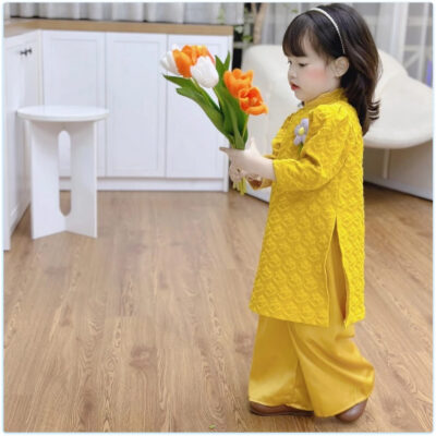 áo dài cách tân bé gái